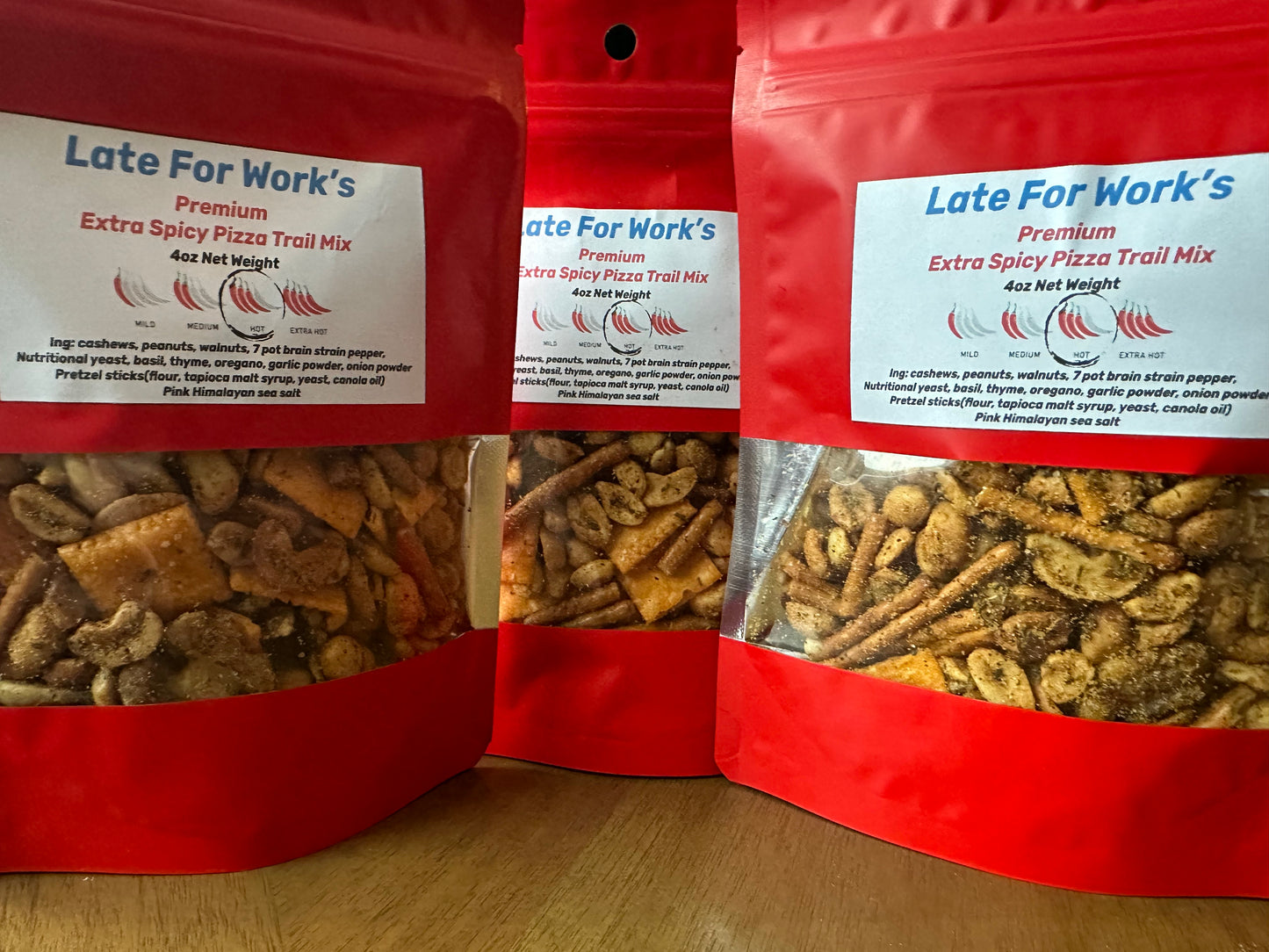 Extra Spicy Pizza Trail Mix