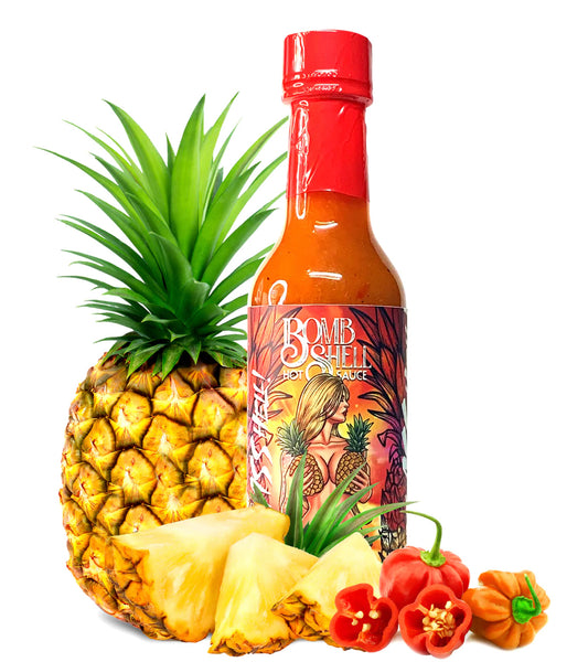 Bombshell’s Roasted Habanero Grilled Pineapple Hot Sauce
