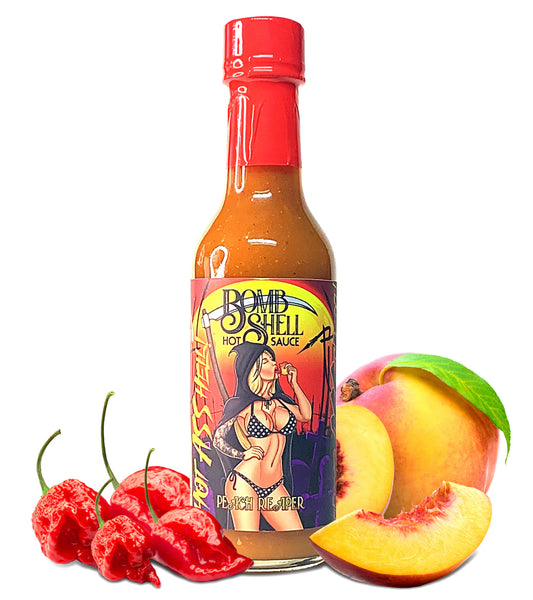 Bombshell’s Peach Reaper Hot Sauce